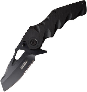 Tac Force Evolution Spring Assist A/O Black G10 8Cr13MoV Folding Knife EA022SBK