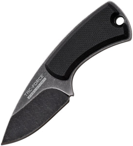 Tac Force 3.25" Evolution Black G10 Handle Stainless Fixed Blade Knife EFIX012BK