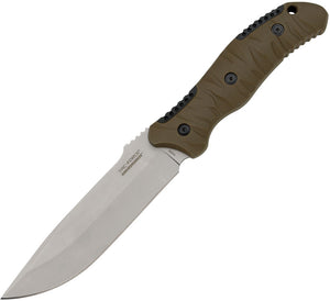 Tac Force 11" Evolution Tan FRN Handle Stainless Fixed Blade Knife EFIX015TN