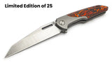 Navajas Barbudo Balmis Red Mars Valley Limited Edition (25) Folding Knife TFG edition bbmv