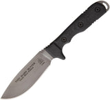 TOPS 10" Idaho Hunter Snake River Edition Fixed Blade Black Handle Knife