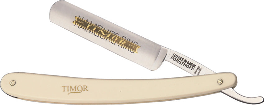 Giesen & Forsthoff Straight Razor Synthetic Folding Carbon Shaving Kni ...