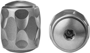 Lion Steel TiP Titanium Pearl Gray Locking System Lanyard Bead