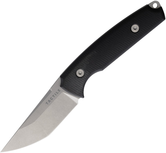 Tactile Knife Company Dreadeye Black MagnaCut Steel Fixed Blade Knife DLMC01RM