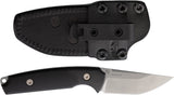 Tactile Knife Company Dreadeye Black MagnaCut Steel Fixed Blade Knife DLMC01RM