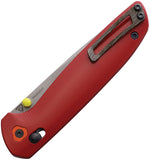 Tactile Knife Company Maverick Crossbar Lock Ember Pocket Knife CMVMC01EM