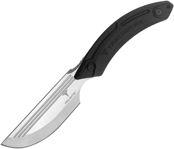 Takumitak Hunter Black Smooth G10 D2 Stainless Steel Fixed Blade Knife 207SL