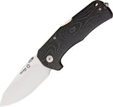 Lion Steel TM1 Black Micarta Satin Sleipner 60-61 HRC Lockback Knife