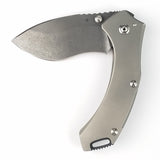 Toor Knives XT1 Alpha Pocket Knife Framelock Titanium Folding CPM-S35VN 2482