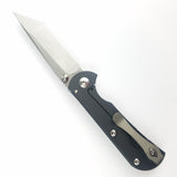 Toor Knives Chasm T Pocket Knife Framelock Black Titanium Folding CPM-154   OPEN BOX