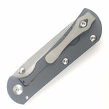 Toor Knives Chasm T Pocket Knife Framelock Black Titanium Folding CPM-154   OPEN BOX