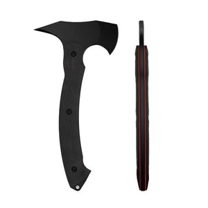 Toor Knives 11" Tomahawk Shadow Black D2 + Kydex Sheath   OPEN BOX