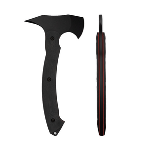 Toor Knives 11" Tomahawk Shadow Black D2 + Kydex Sheath 4050