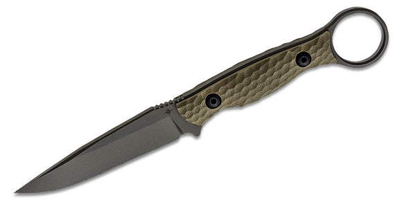 Toor Knives Anaconda Ranger Green G10 CPM-S35VN Fixed Blade Knife w/ Sheath 6658