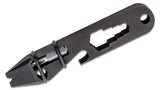 Toor Knives Dark Gray Carbon 1075 Pry Bar Bottle Opener Keychain Multi-Tool 7054