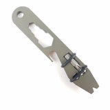 Toor Knives Spanish Moss 1075 Pry Bar Bottle Opener Keychain Multi-Tool 7085