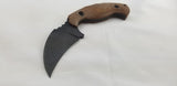 Toor Knives KARSUMBA Burlap natural Canvas Micarta S35Vn Karambit Knife + Kydex 7580