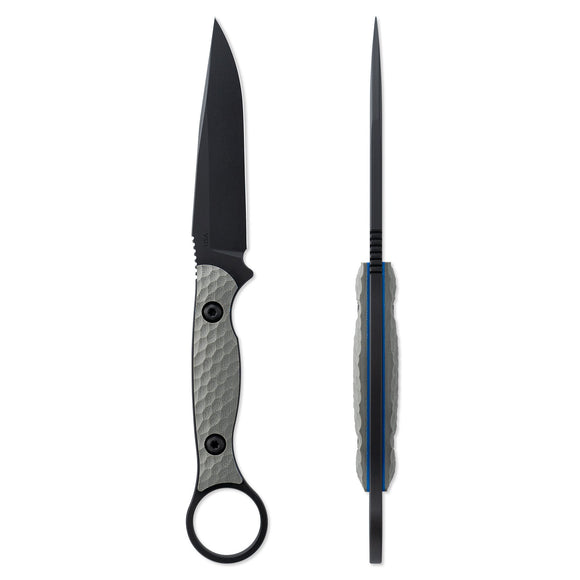 Toor Anaconda Stealth G10 Black S35Vn Fixed Blade Knife + Sheath   OPEN BOX