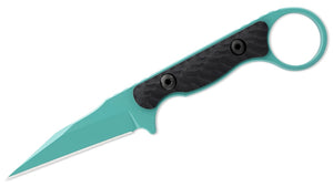 Toor Jank Shank 7" G10 Teal Fixed Blade Knife + Kydex 8946