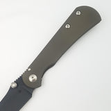 Toor Knives Merchant 2.0 Framelock Titanium Folding CPM-S35VN Pocket Knife 9042