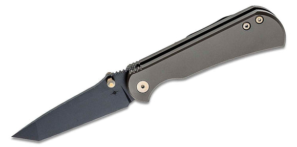 Toor Knives Merchant Spanish Moss Framelock Titanium Folding S35VN Knife 9602