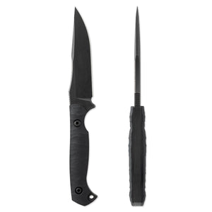 Toor Knives Krypteia Carbon Fiber 8" Fixed Blade Knife + Sheath 9874