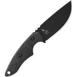 TOPS 3 Pointer Black Canvas Micarta Fixed Blade Knife 3pr01