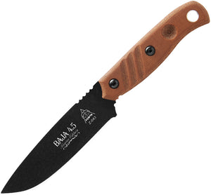 TOPS Baja 4.5 Reserve Edition Tan Fixed Blade Knife baja45r