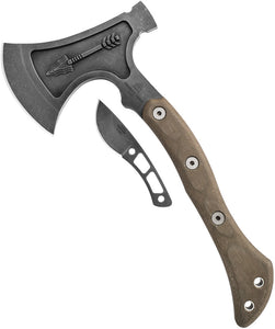 TOPS Knives Hammer Hawk Arrow Mark Ax w/ Backup Fixed Blade Knife Combo - HAMH02