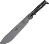 TOPS Knives 17.25" Machete Fixed Carbon Steel Blade Black Handle + Sheath MAC170