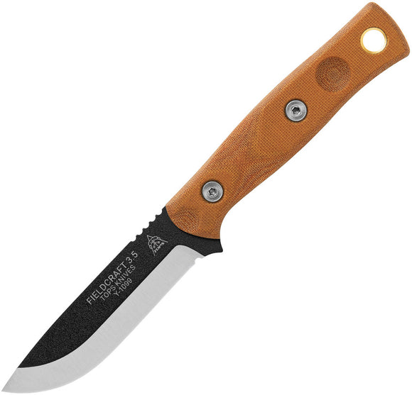 TOPS Fieldcraft 3.5 Two-Tone Fixed Blade Knife MBROS01