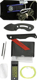 TOPS Knives Rural Urban Kit One Piece Knife Survival Saw & Fishing Tools RUK16