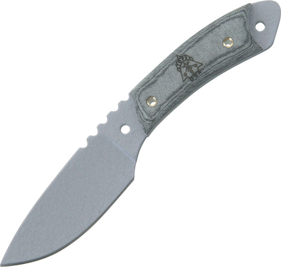 TOPS Sparrow Hawke Micarta 1095 High Carbon Steel Fixed Blade Knife SPH01