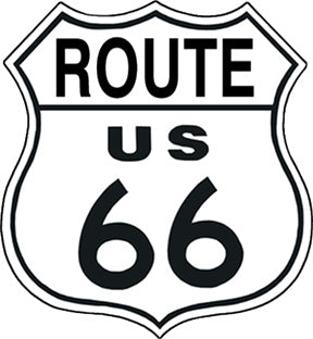 Route 66 Shield Nostalgic Decorative Metal Tin Sign 0679