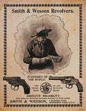 Smith & Wesson Revolvers & Guns Standard of the World Man Cave Vintage Metal Tin Sign 1464