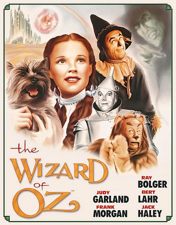 Wizard of Oz Tin Sign Wall Décor 1563