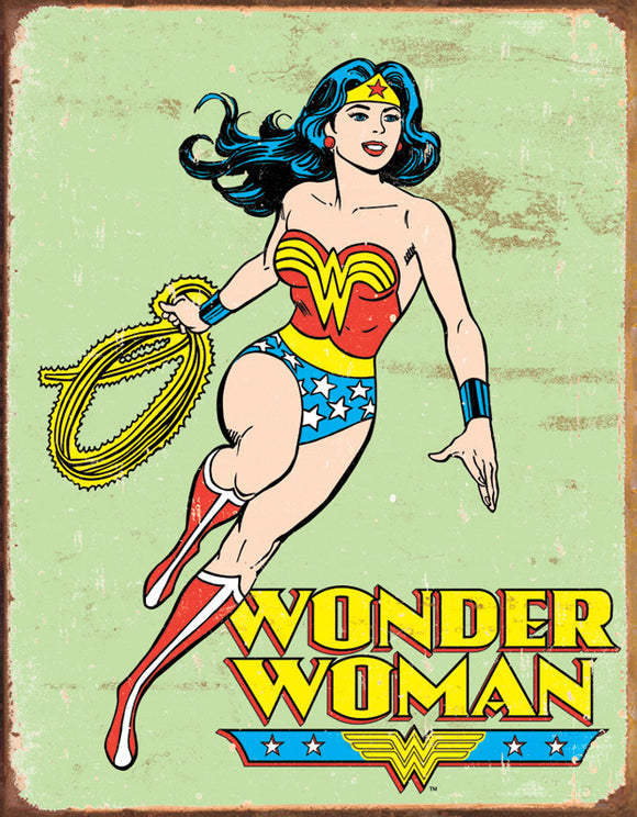 New Wonder Woman Comic Book Hero Retro Collectible Metal Tin Sign 1642