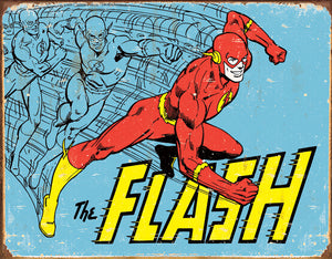 New The Flash Comic Book Superhero Vintage Retro Metal Tin Sign 1959