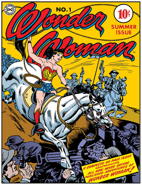 Wonder Woman #1 Cover Tin Sign Wall Décor 2086 