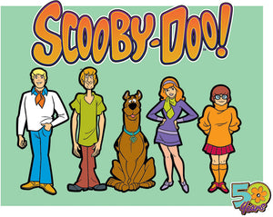 Tin Signs Scooby Doo Celebrating 50 Years Metal Sign Wall Decor 2339