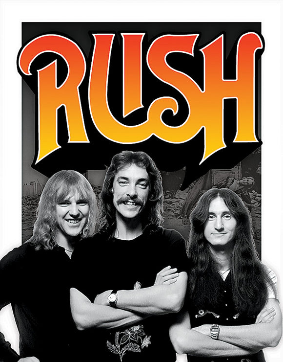 Tin Signs Rush Rock Band Design Metal Sign Wall Decor 2365