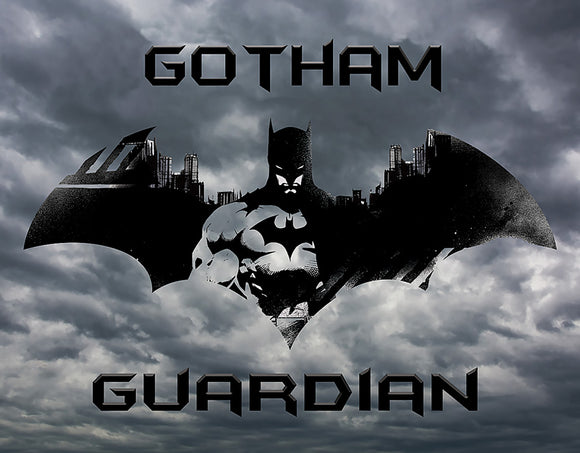 Tin Signs Gotham Guardian Comics Metal Sign Wall Décor 2425