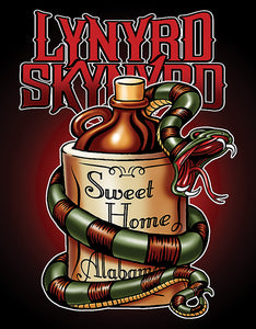 Tin Signs Lynyrd Skynyrd Sweet Home Alabama Design Metal Sign Wall Decor 2514