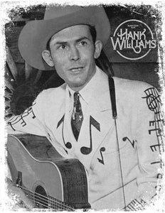 Hank Williams Nostalgic Tin Sign Wall Décor 2526