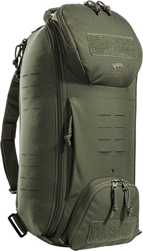 Tasmanian Tiger Modular Sling Pack 20 Liter Capacity OD Green Backpack 7174331
