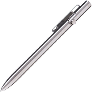Tactile Turn Slim Bolt Action Standard Titanium 5.63" Ballpoint Pen SB1T