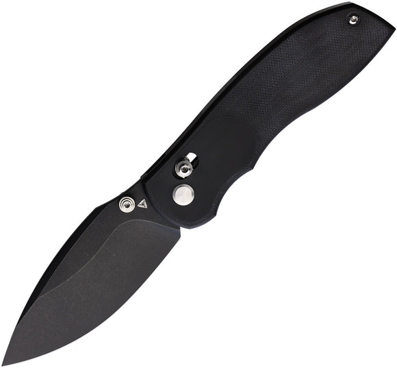 Tuya Knife Big Belly Crossbar Lock Black G10 Folding 154CM Pocket Knife 1714A