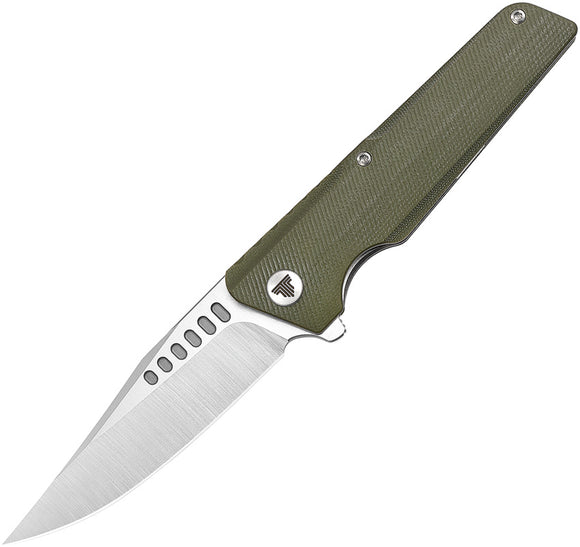TRIVISA Orion Linerlock OD Green G10 Folding D2 Steel Pocket Knife TY01GDG