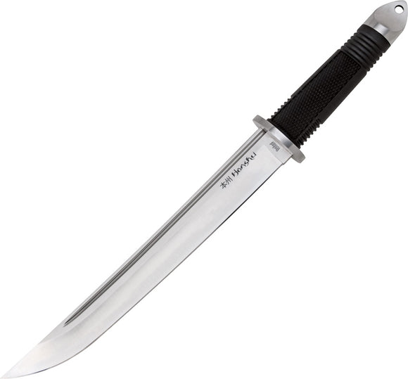 United Cutlery Honshu 440 Stainless Fixed Tanto I Blade Black Handle Knife 2629
