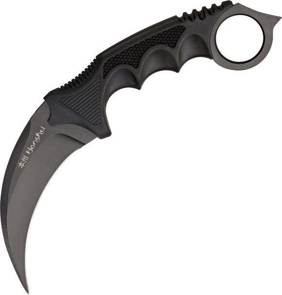 United Cutlery Honshu Karambit Black Stainless Fixed Hawkbill Blade Knife 2791